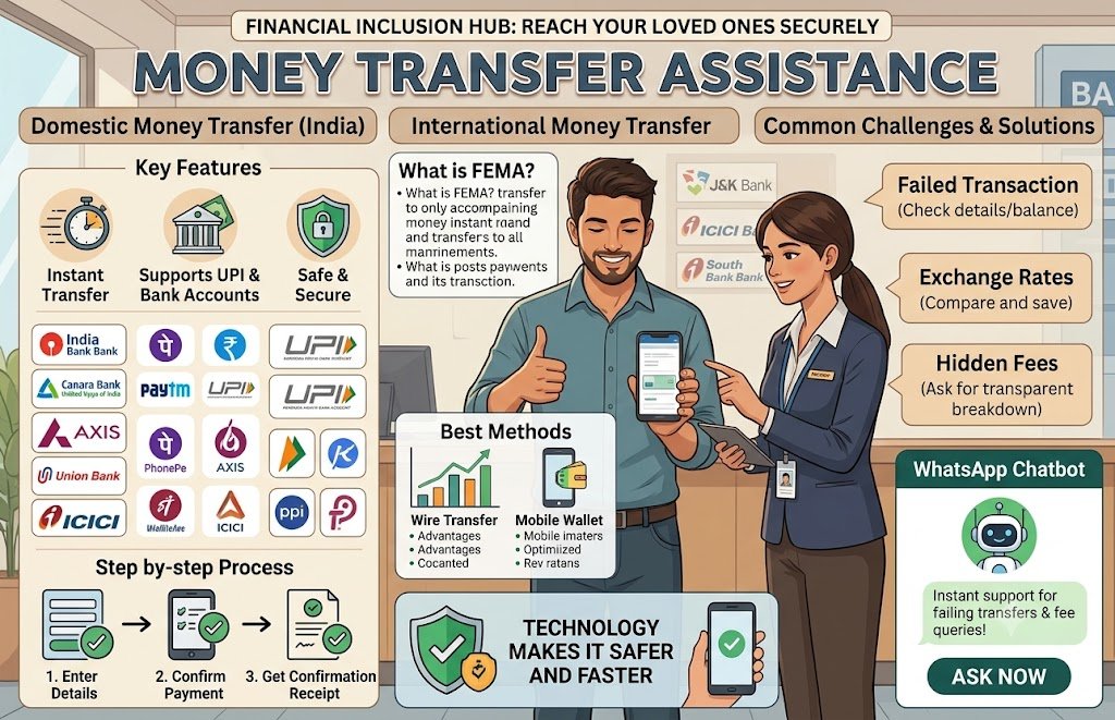 Money Transfer Assistance