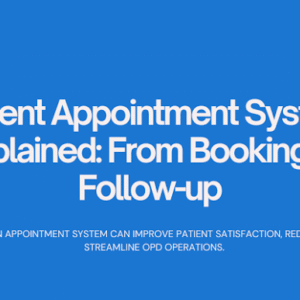 Report Explanation Appointment Booking