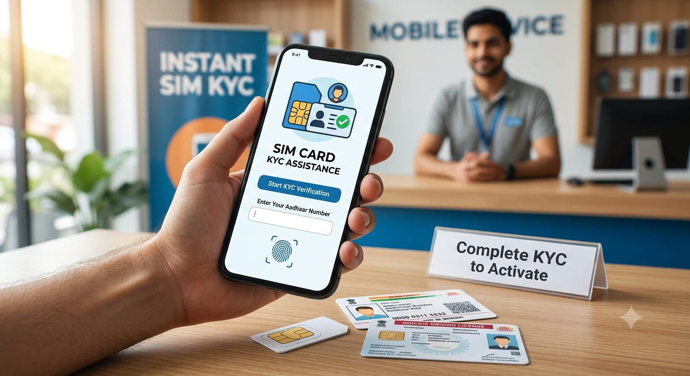 SIM Card KYC Assistance